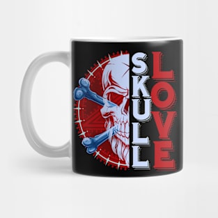 Skull Love Mug